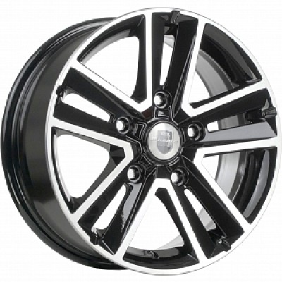 6.5x16 5/139,7 ET40 D98,5 K&K Арена Алмаз Черный