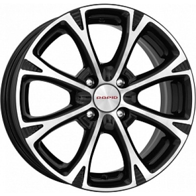 6.0x15 4/100,0 ET48 D54,1 K&K Блюз Алмаз Черный