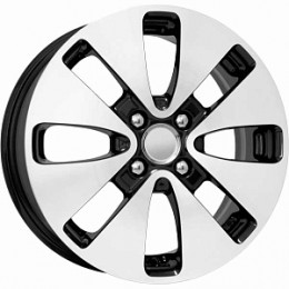 6.0x15 4/100 ET48 D54,1 K&K КС582 Алмаз Черный